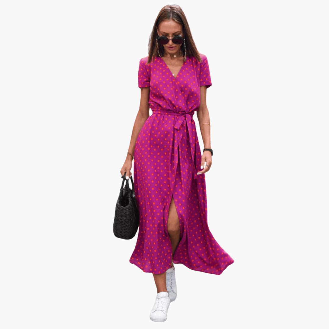 Hanneke - Elegante Wikkeljurk
