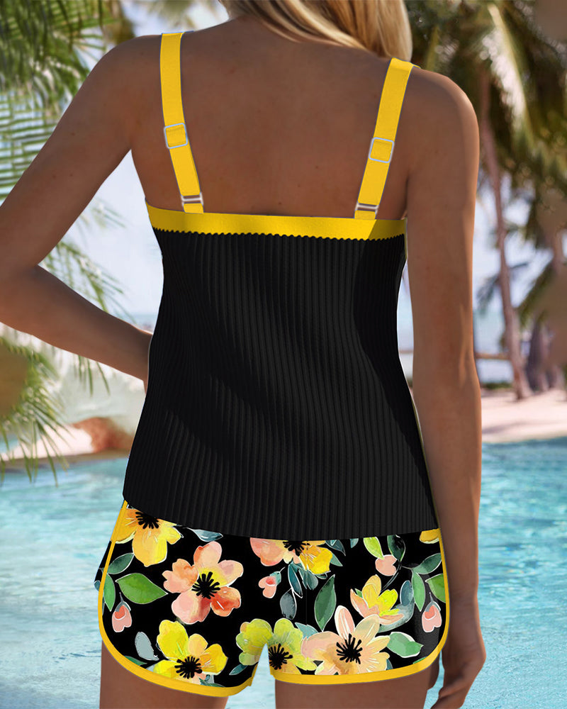 Emmas® | Tweedelige Elegante Tankini Set
