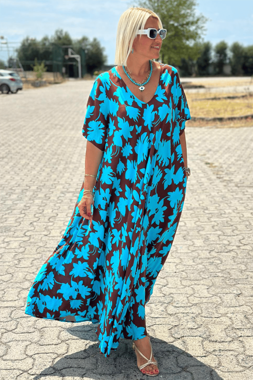 Camilla - Elegante Jurk Met Buikbedekking