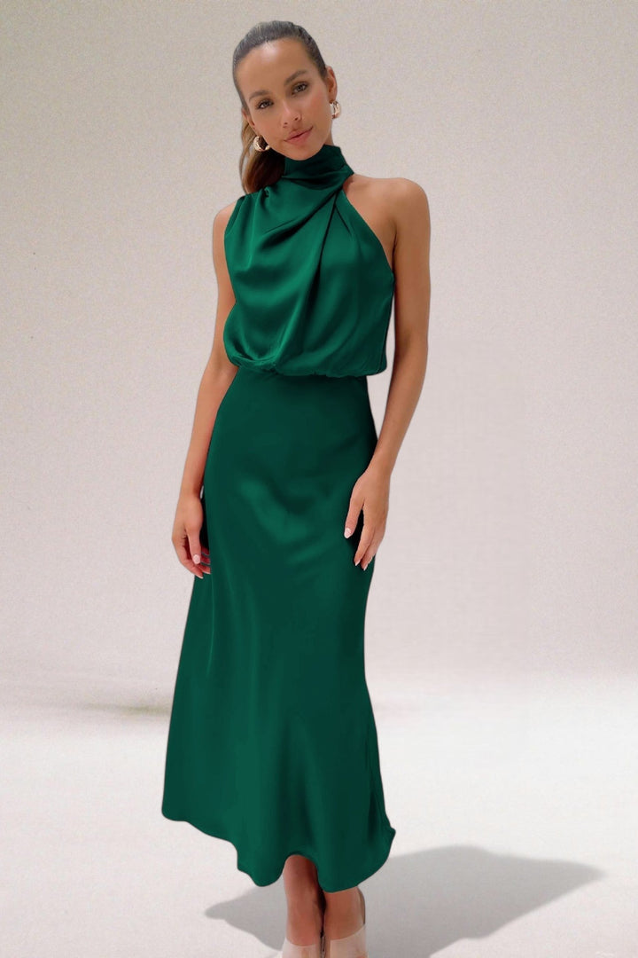 Emmas® | Satijnen Glamour Jurk
