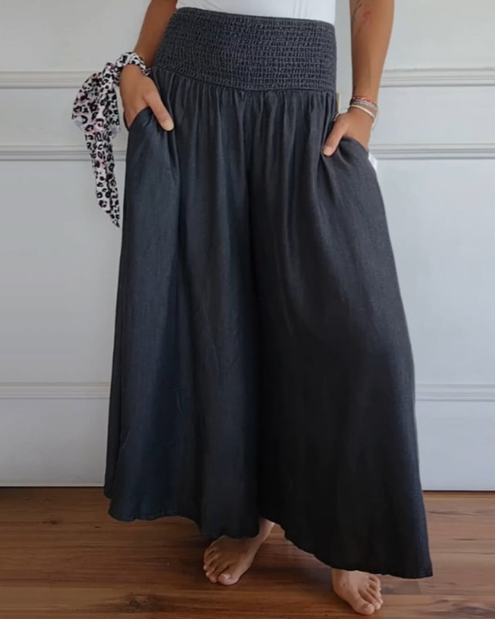 Mira – Broek met Elastische Tailleband