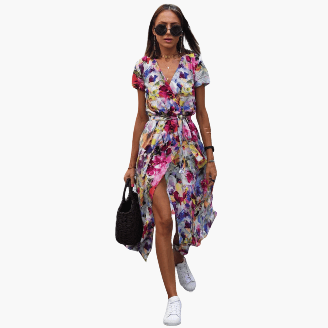 Hanneke - Elegante Wikkeljurk