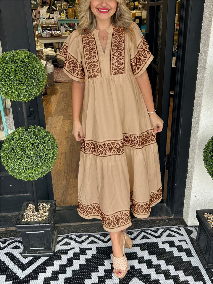 Hanna – Elegante Boho-jurk