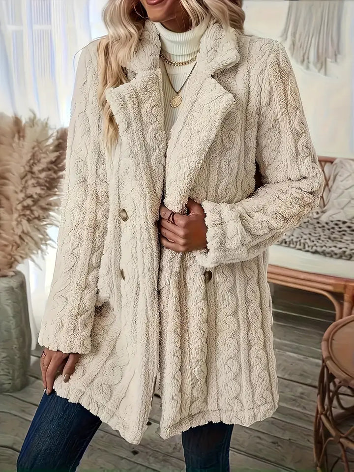 Seraphina – Getextureerde Winterjas
