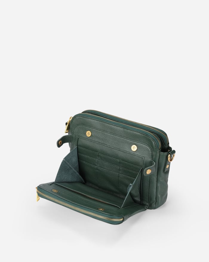 Jovie - Strakke Crossbodytas met Drie Lagen