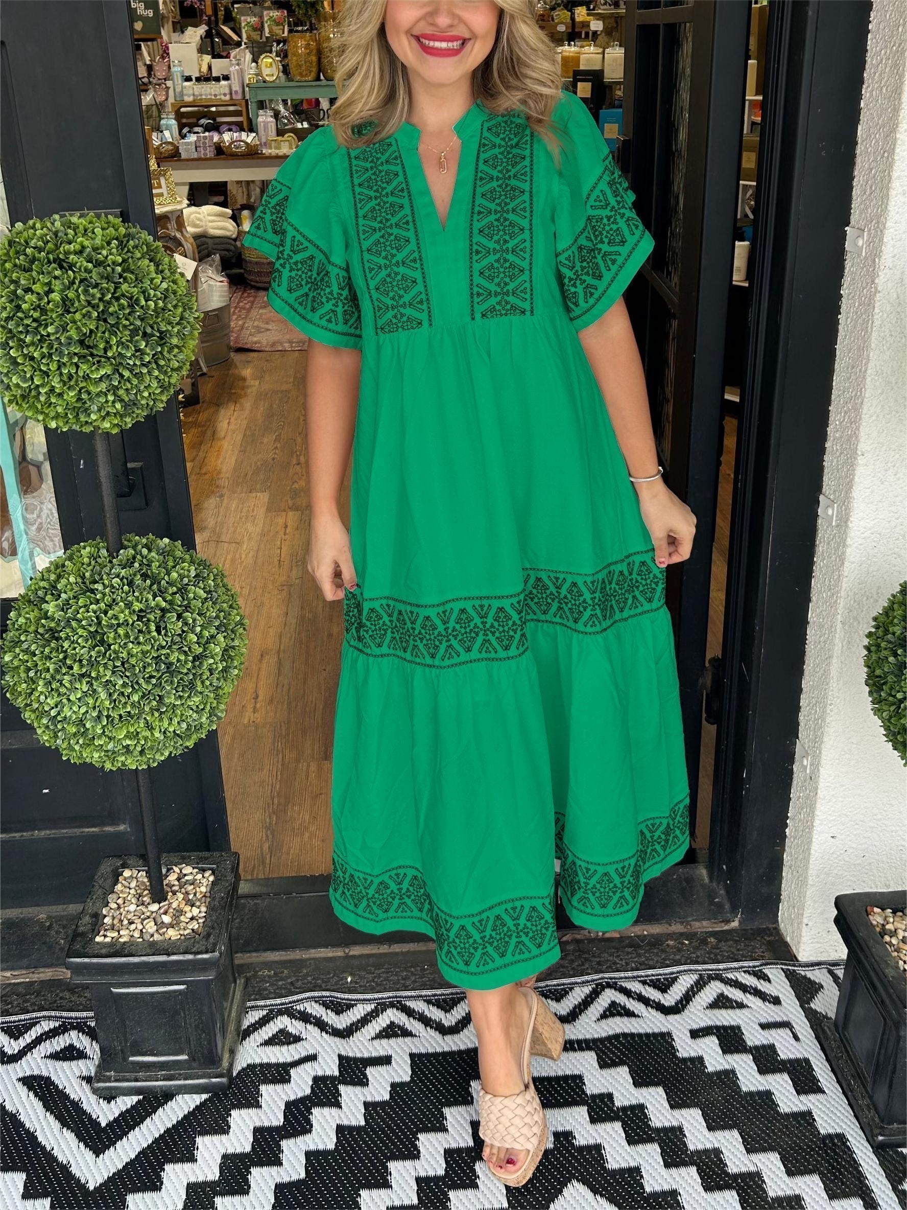 Hanna – Elegante Boho-jurk