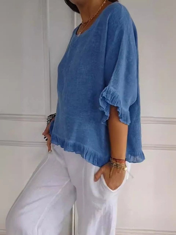 Lila - Casual Elegante Blouse