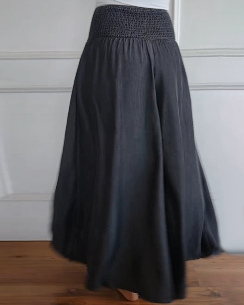 Mira – Broek met Elastische Tailleband