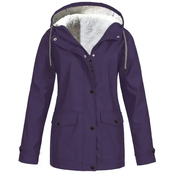 Famke - Elegant Outdoorjack met Capuchon