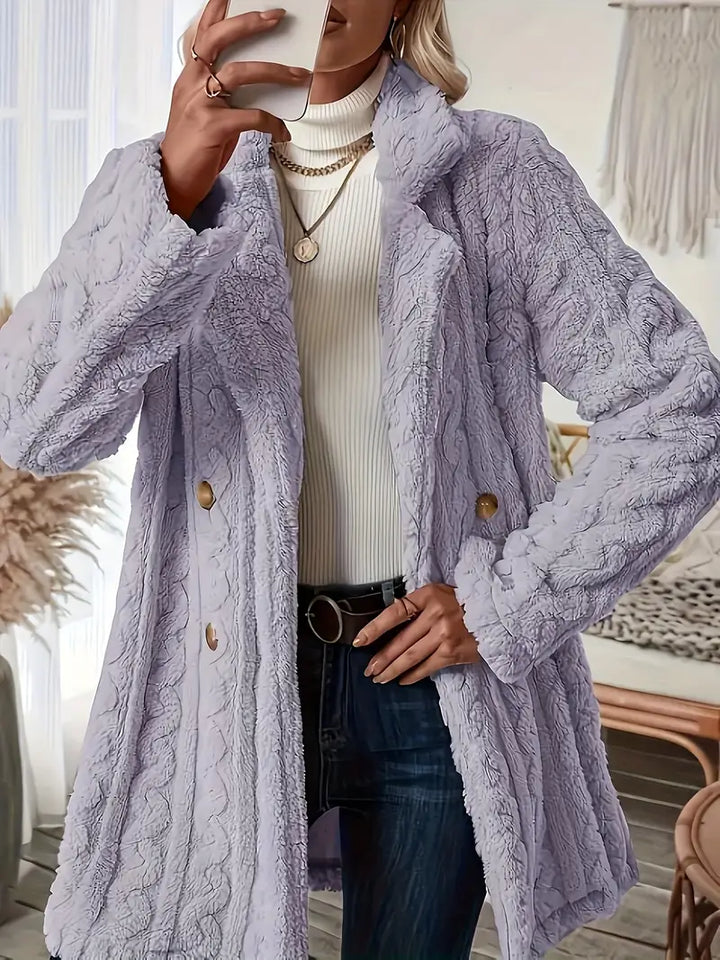 Seraphina – Getextureerde Winterjas