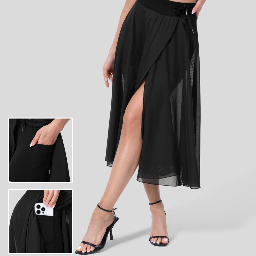 Lieke - Hoog getailleerde 2-in-1 Rok