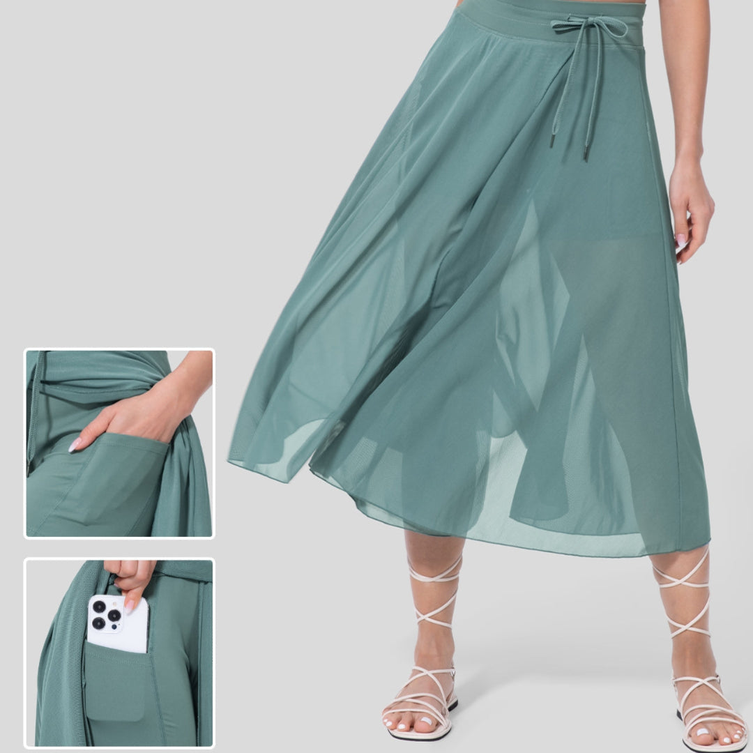 Lieke - Hoog getailleerde 2-in-1 Rok