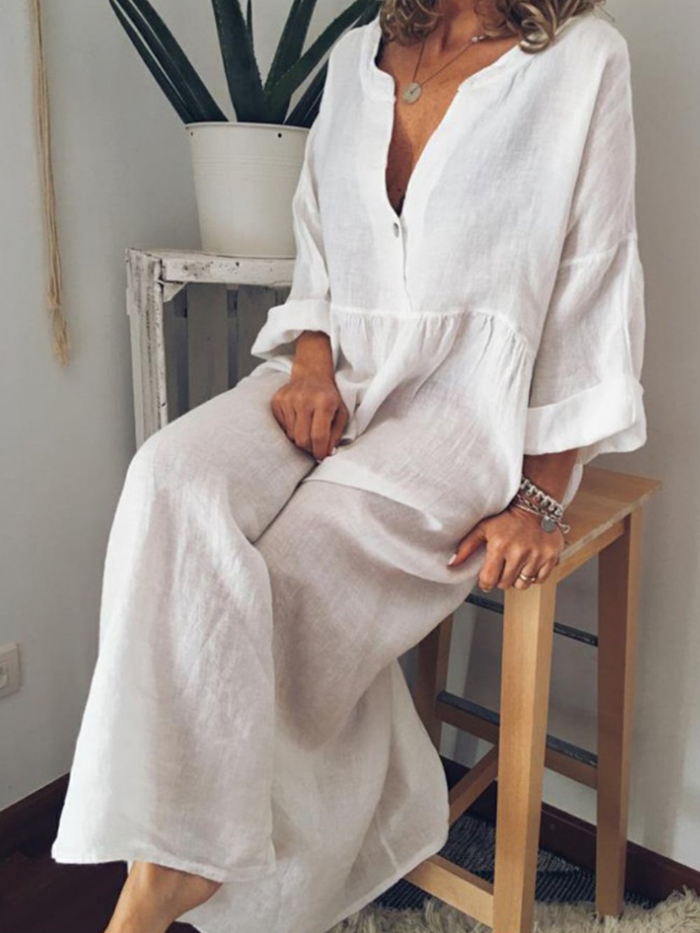 Elisora – Minimalistische Luxe Jurk