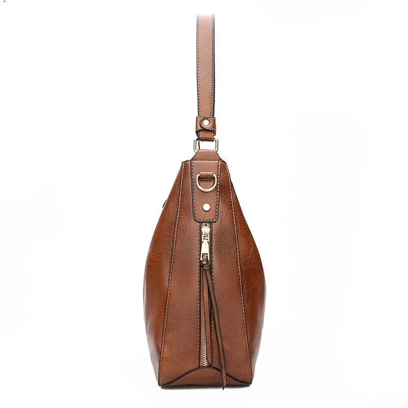 Blakely – Luxe Leren Hobo-Handtas