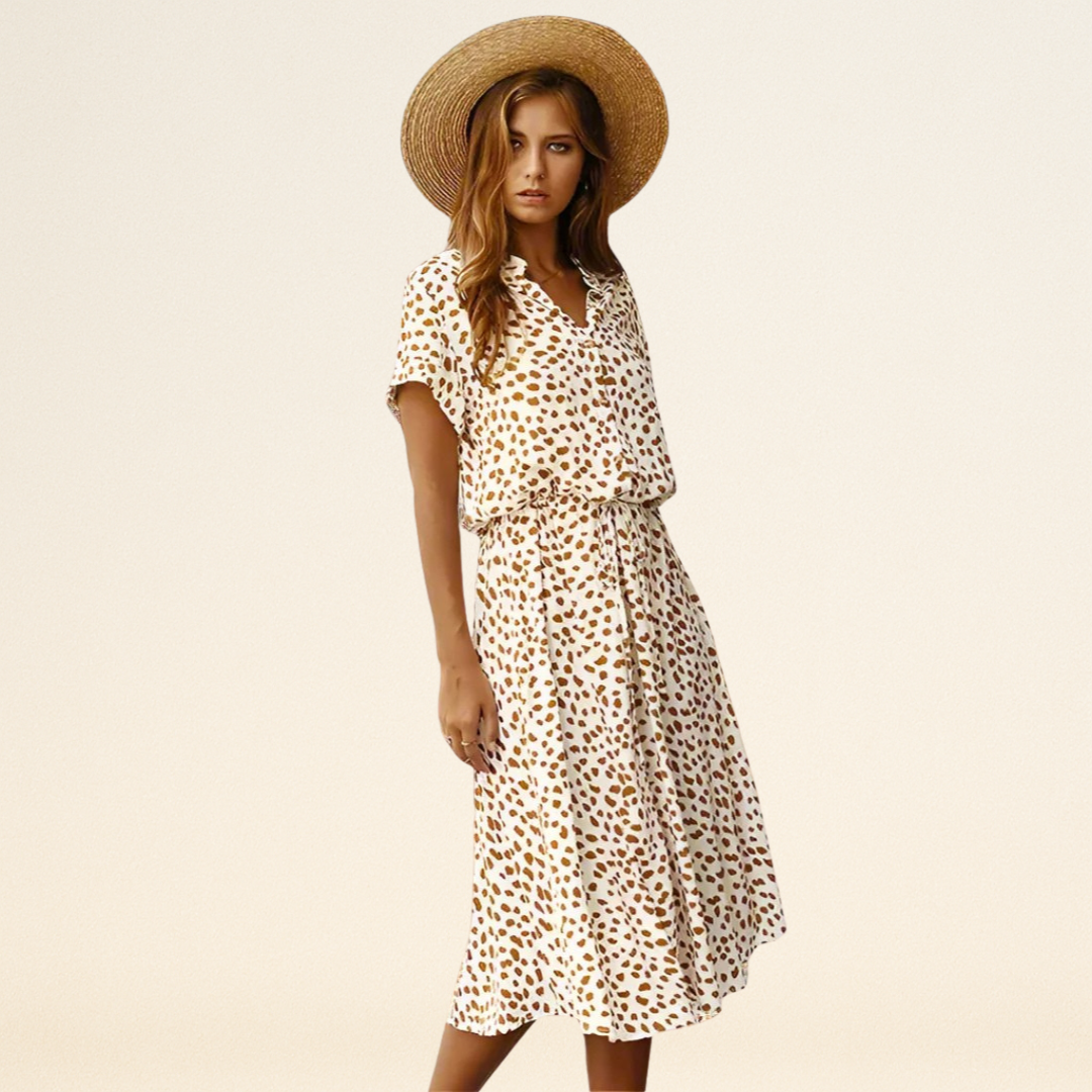 Ayesha - Gedrukte Zomerjurk