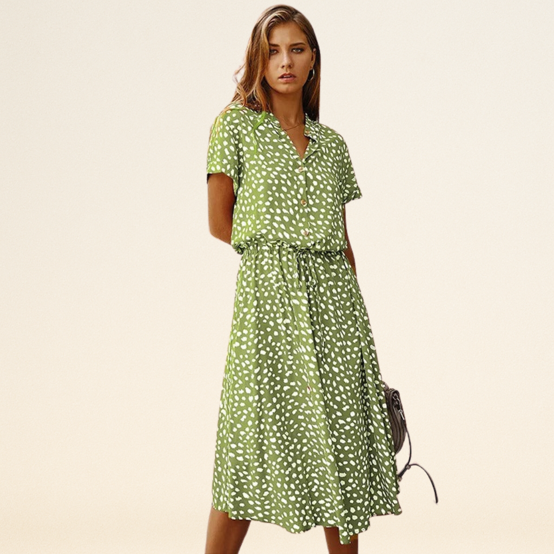 Ayesha - Gedrukte Zomerjurk