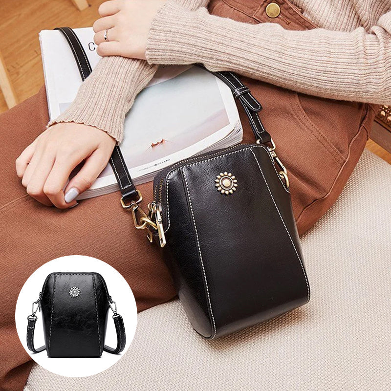 Wenen – Compacte Mini-Handtas in Effen Kleur
