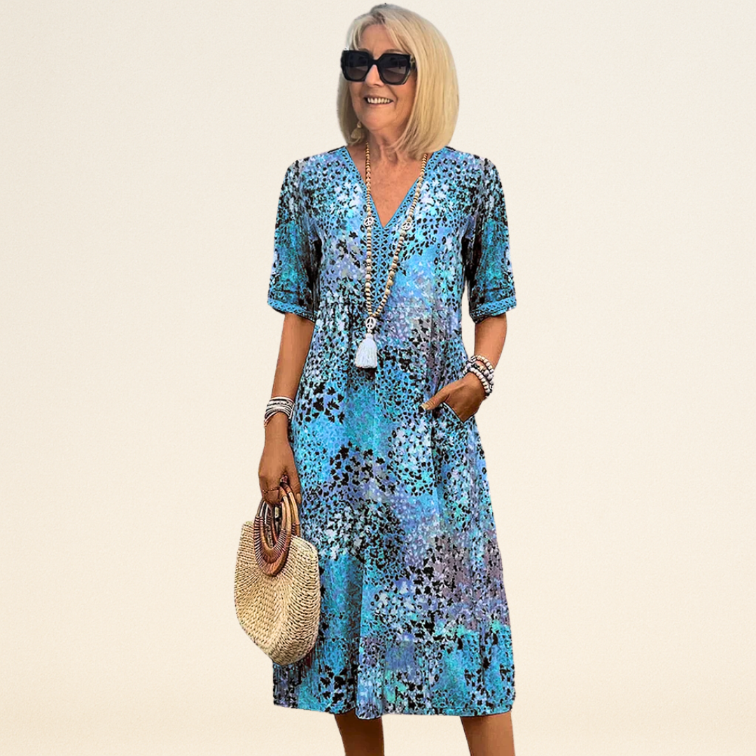 Florencia - Levendige Midi-jurk