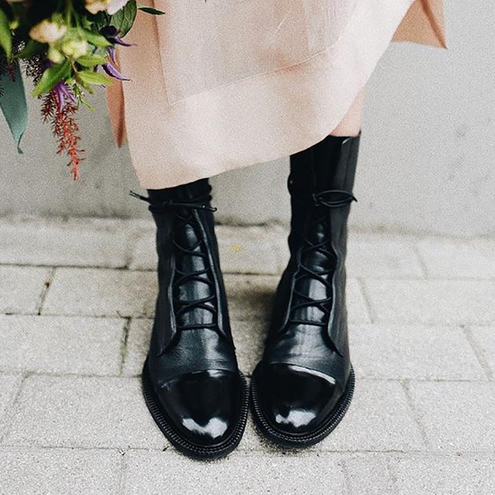 Zuri – Stijlvolle Comfort Leren Laarzen