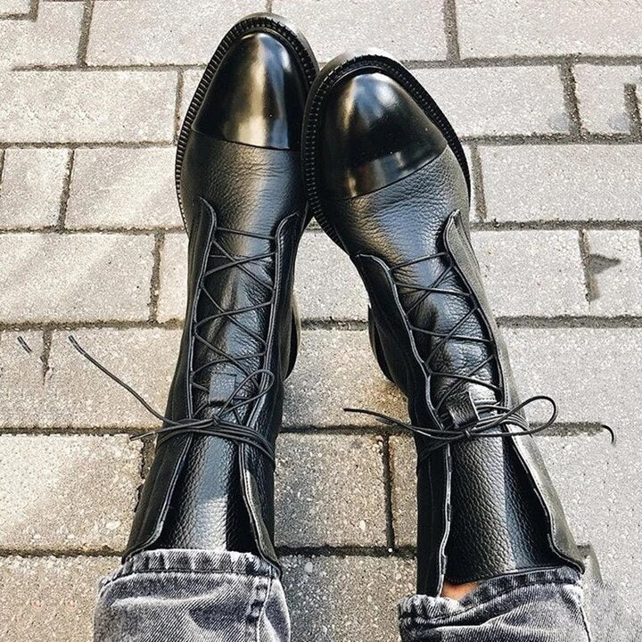 Zuri – Stijlvolle Comfort Leren Laarzen