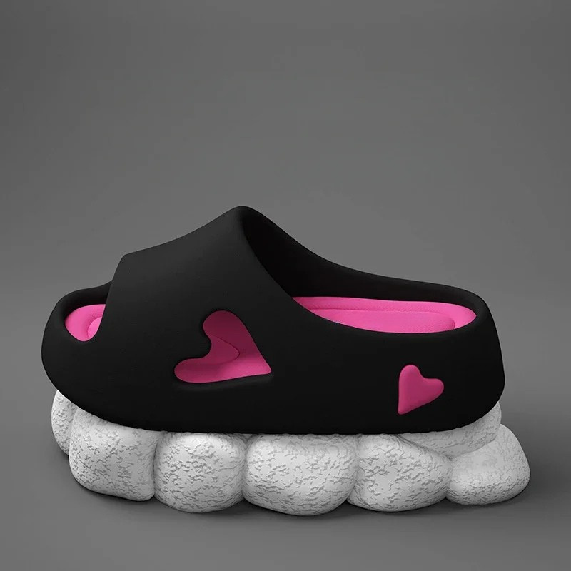 Sofia - Lichtgewicht Teenslippers met Hartjesdesign