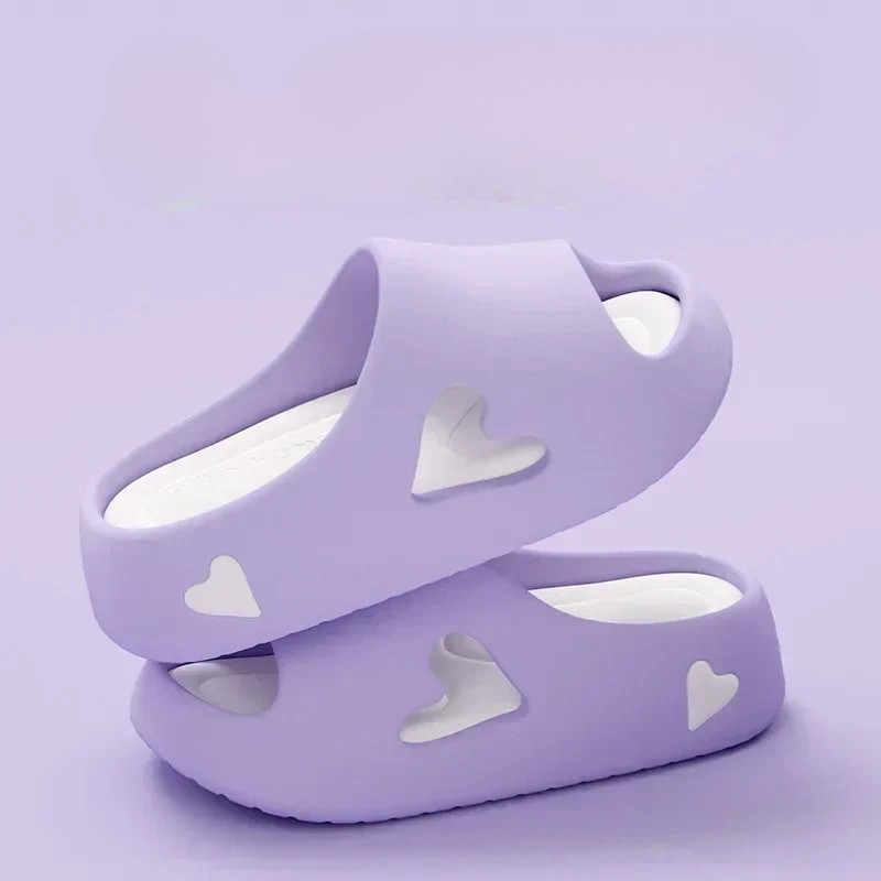 Sofia - Lichtgewicht Teenslippers met Hartjesdesign