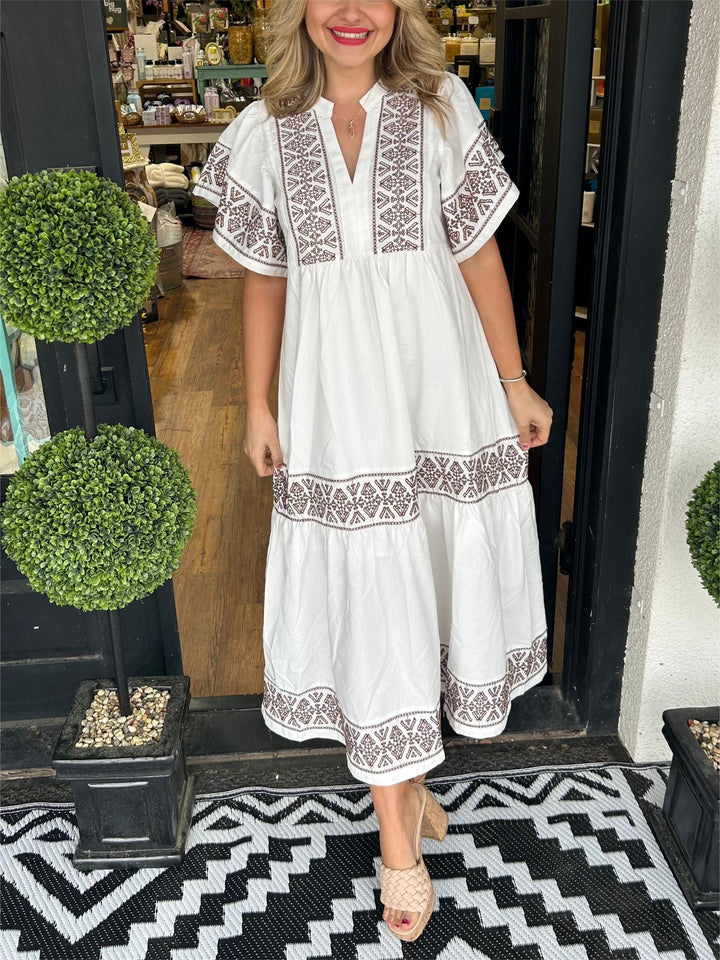 Hanna – Elegante Boho-jurk