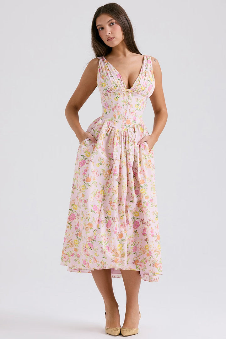 Aeliana – Elegante en Flatterende Zomerjurk