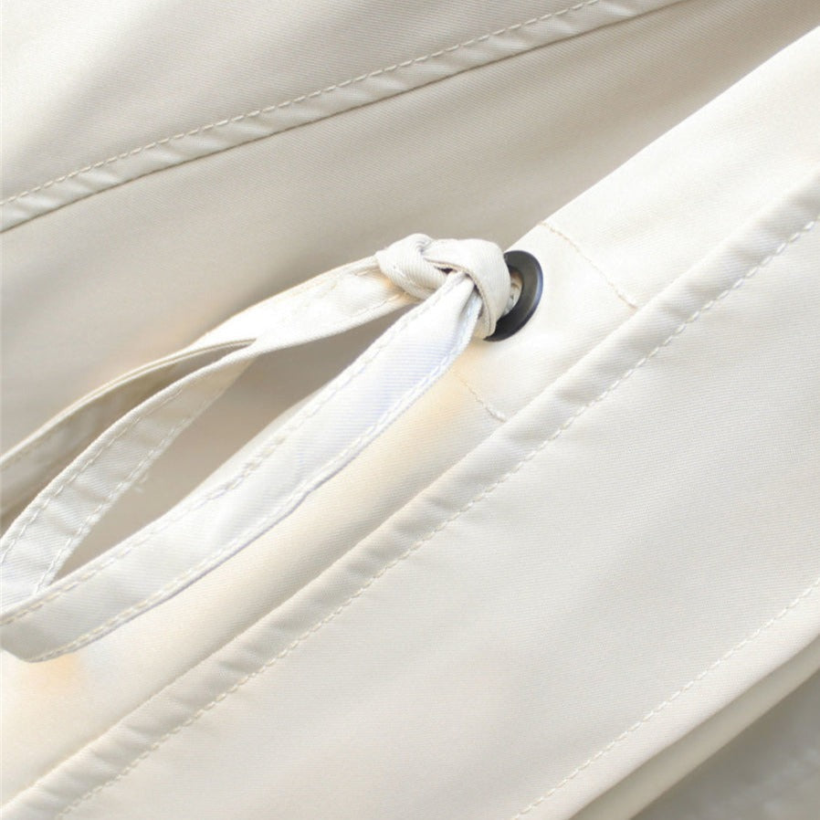 Emmas® | Moderne Tweekleurige Trenchcoat