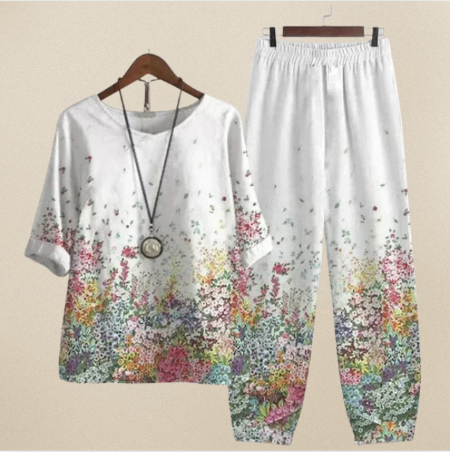 Gabriëlla - Comfortabele Blouse & Broek Set