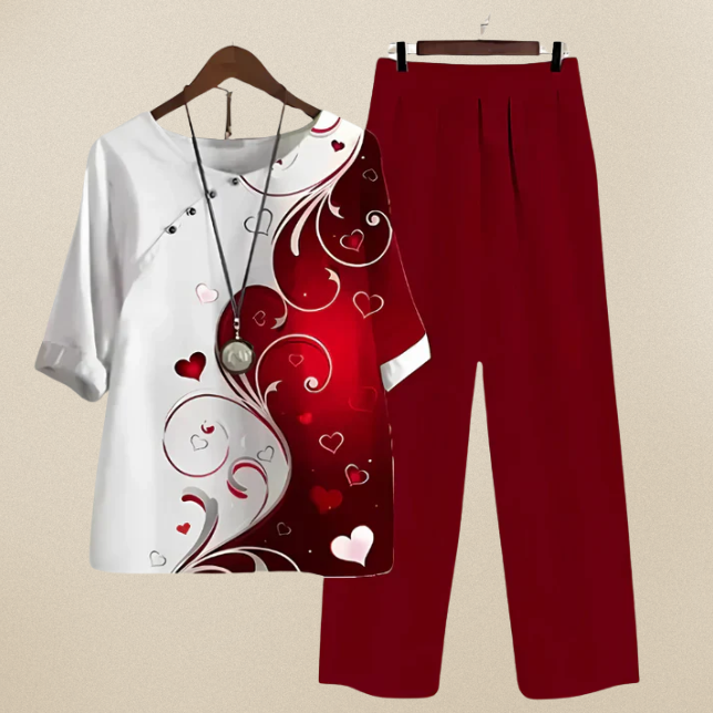 Gabriëlla - Comfortabele Blouse & Broek Set