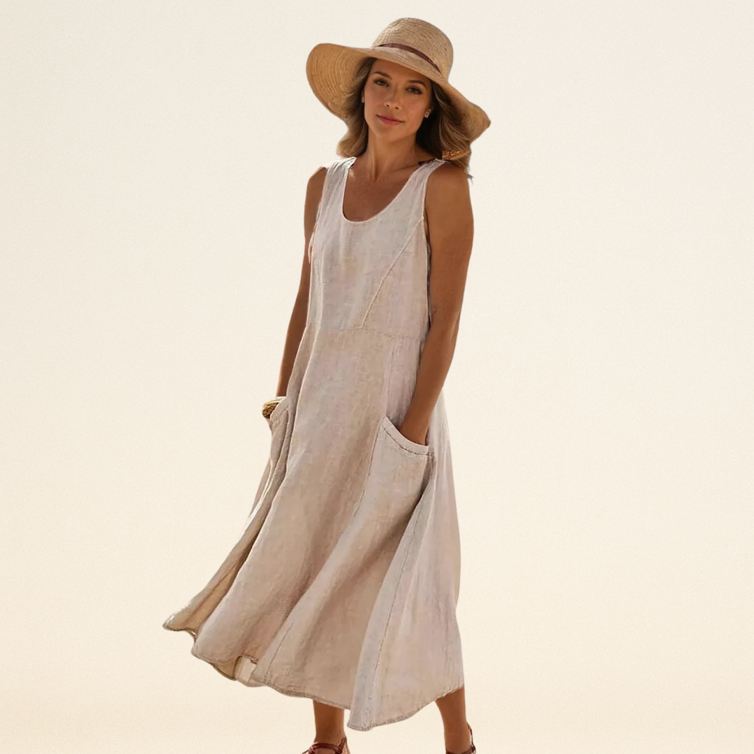 Lulu - Elegante Jurk met Zakken