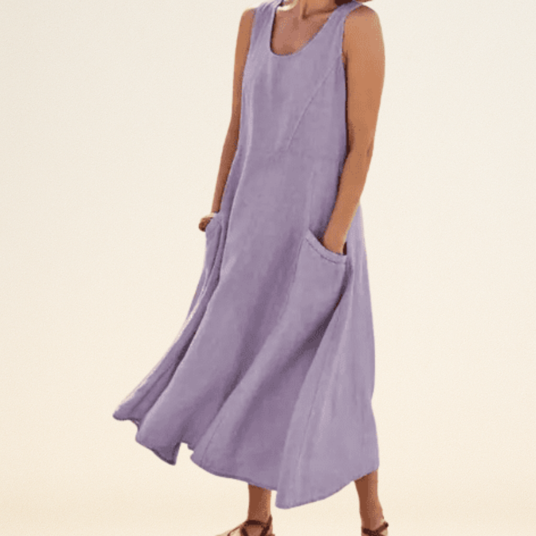 Lulu - Elegante Jurk met Zakken