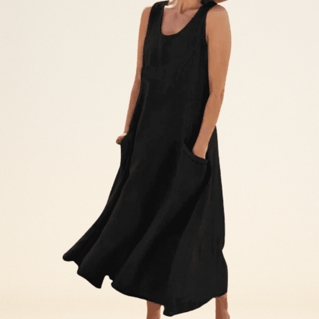 Lulu - Elegante Jurk met Zakken