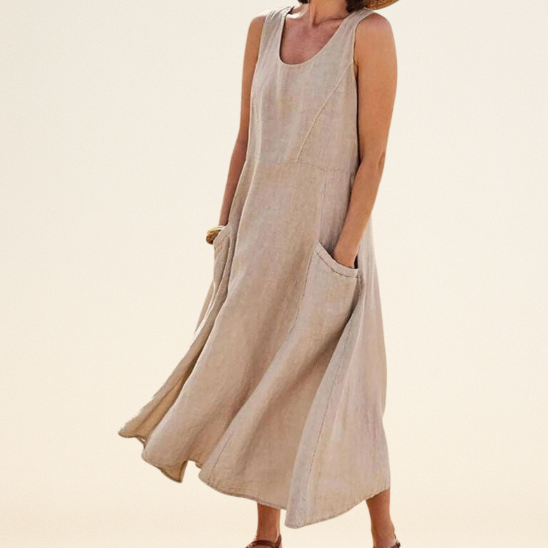 Lulu - Elegante Jurk met Zakken