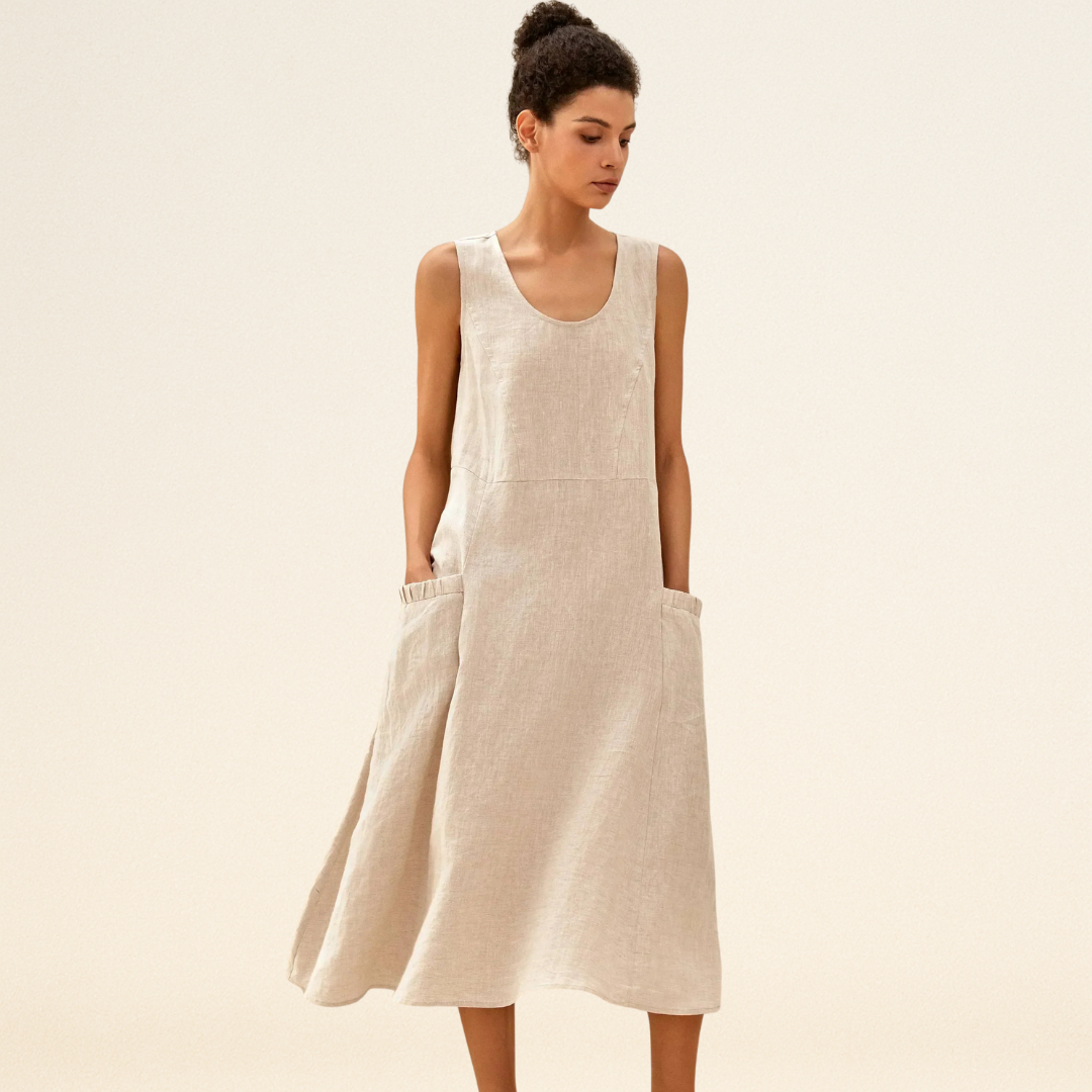 Lulu - Elegante Jurk met Zakken