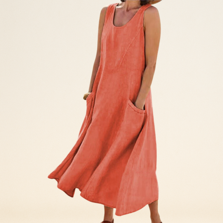 Lulu - Elegante Jurk met Zakken