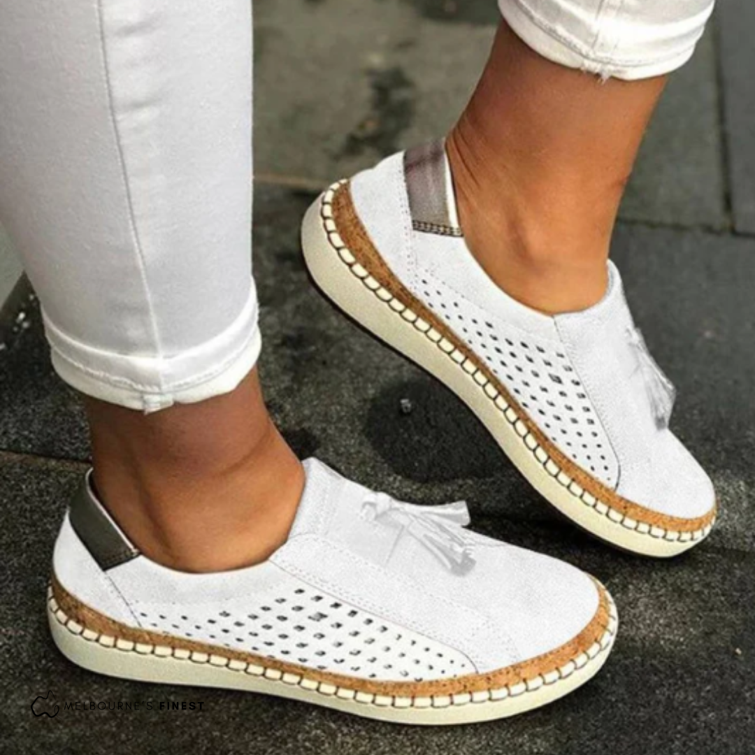Julia - Trendy Mesh Platform Orthopedische Instappers
