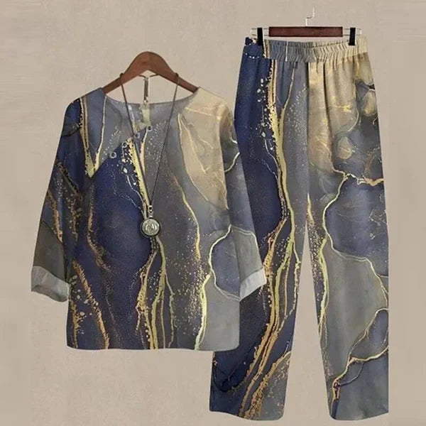 Gabriëlla - Comfortabele Blouse & Broek Set