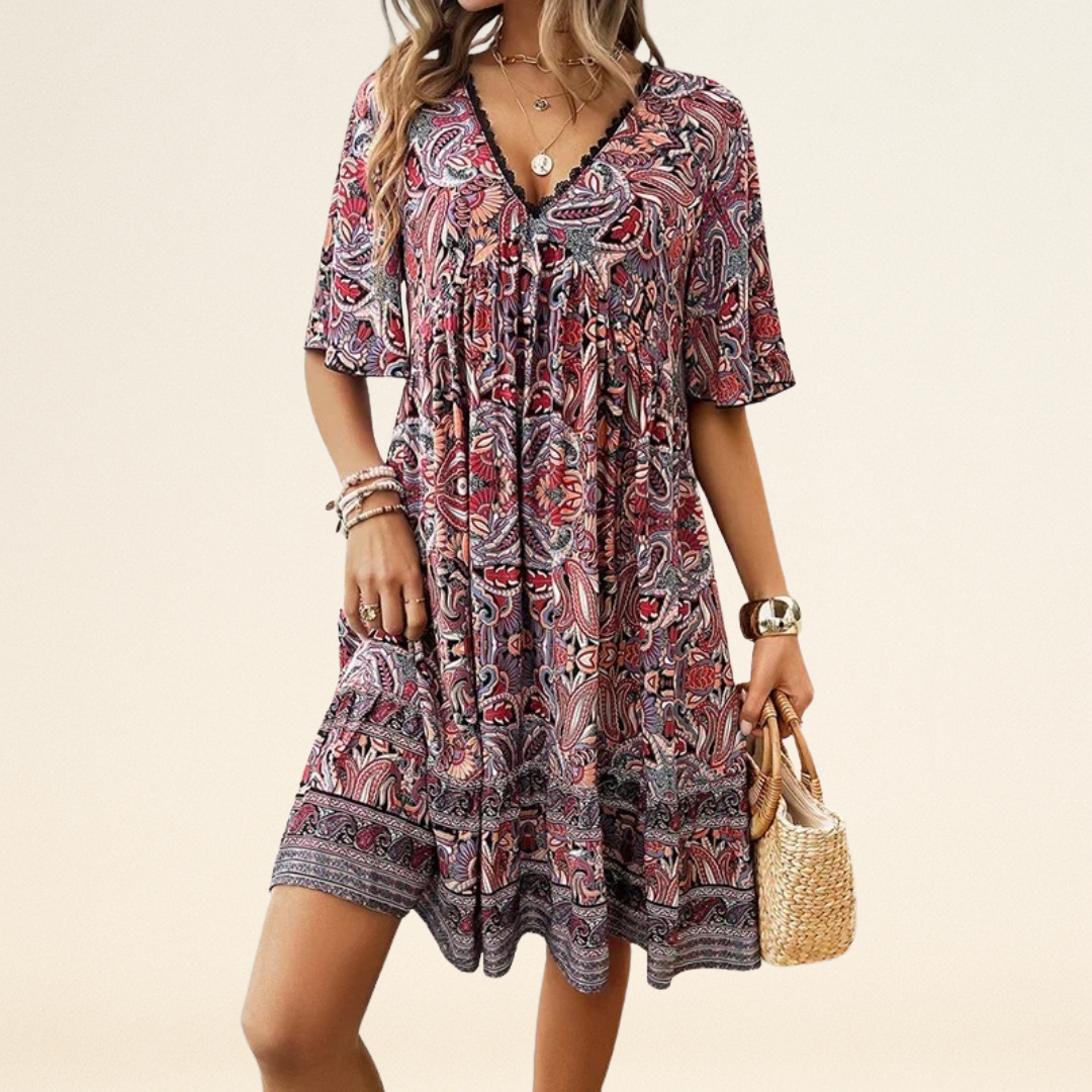 Marielle - Boho Swingjurk
