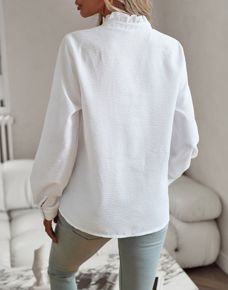 Belle – Elegante Poloblouse