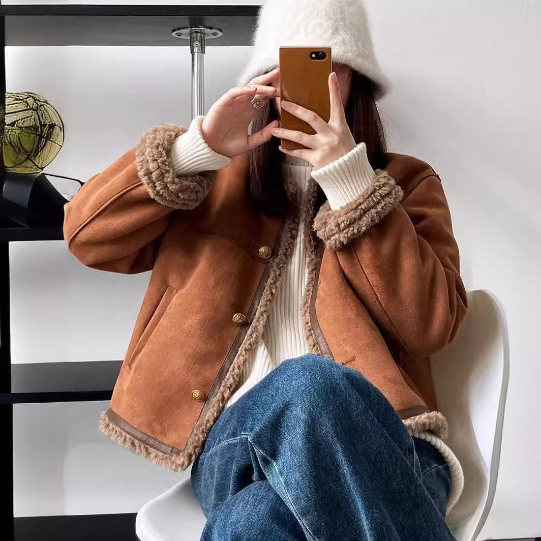 Gabriella – Gezellige Shearling Jas