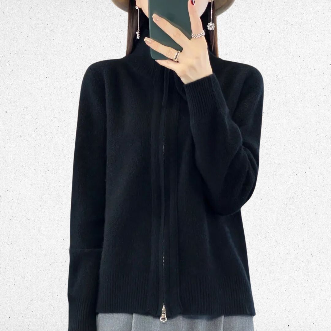 Emmas® | Cosy Zip-Up Cardigan