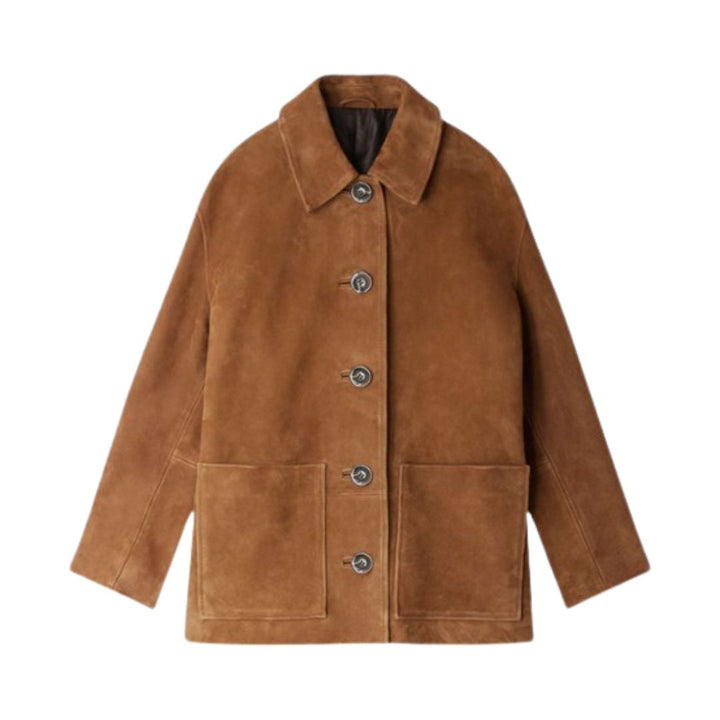 Laluna - Suede Statement Coat