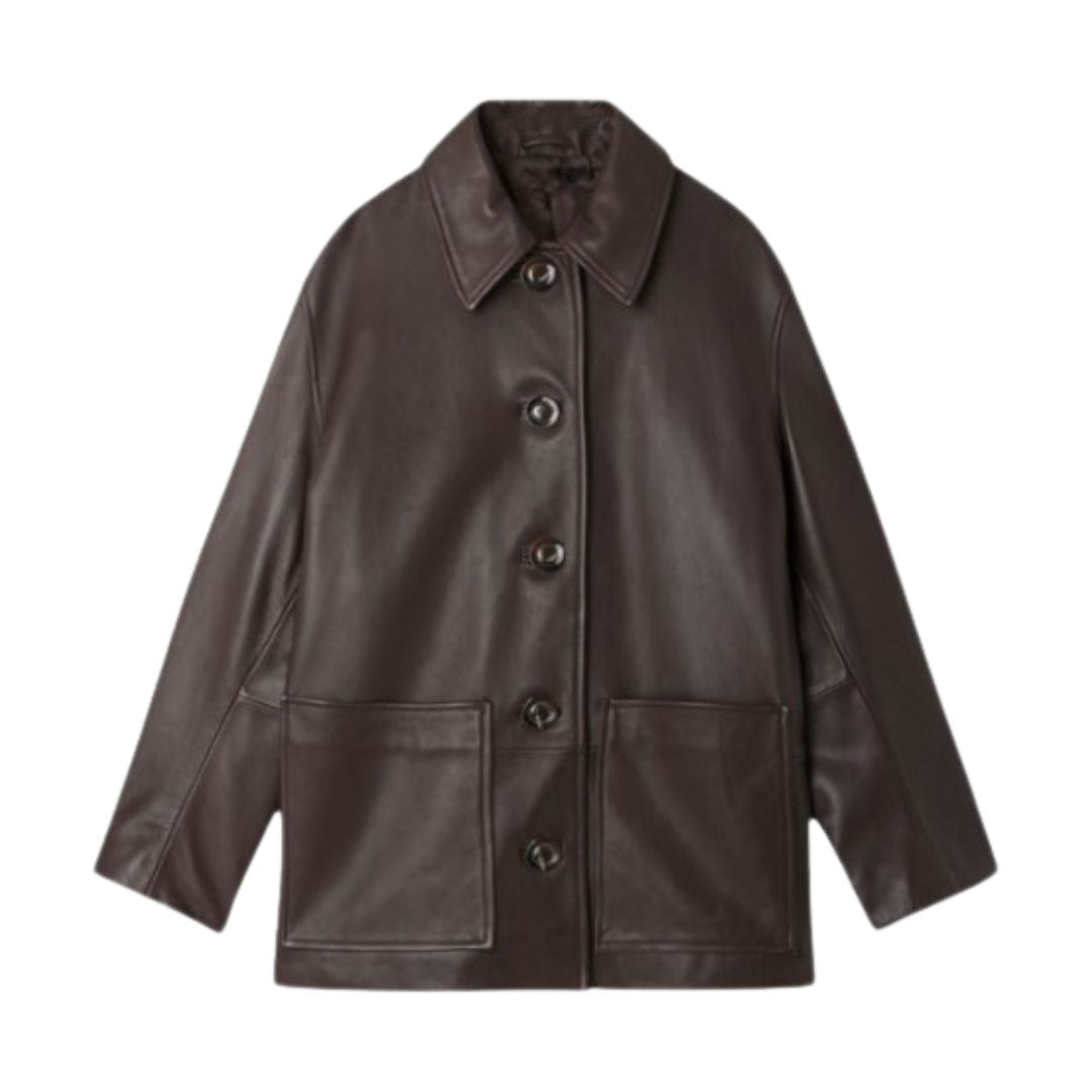 Laluna - Suede Statement Coat