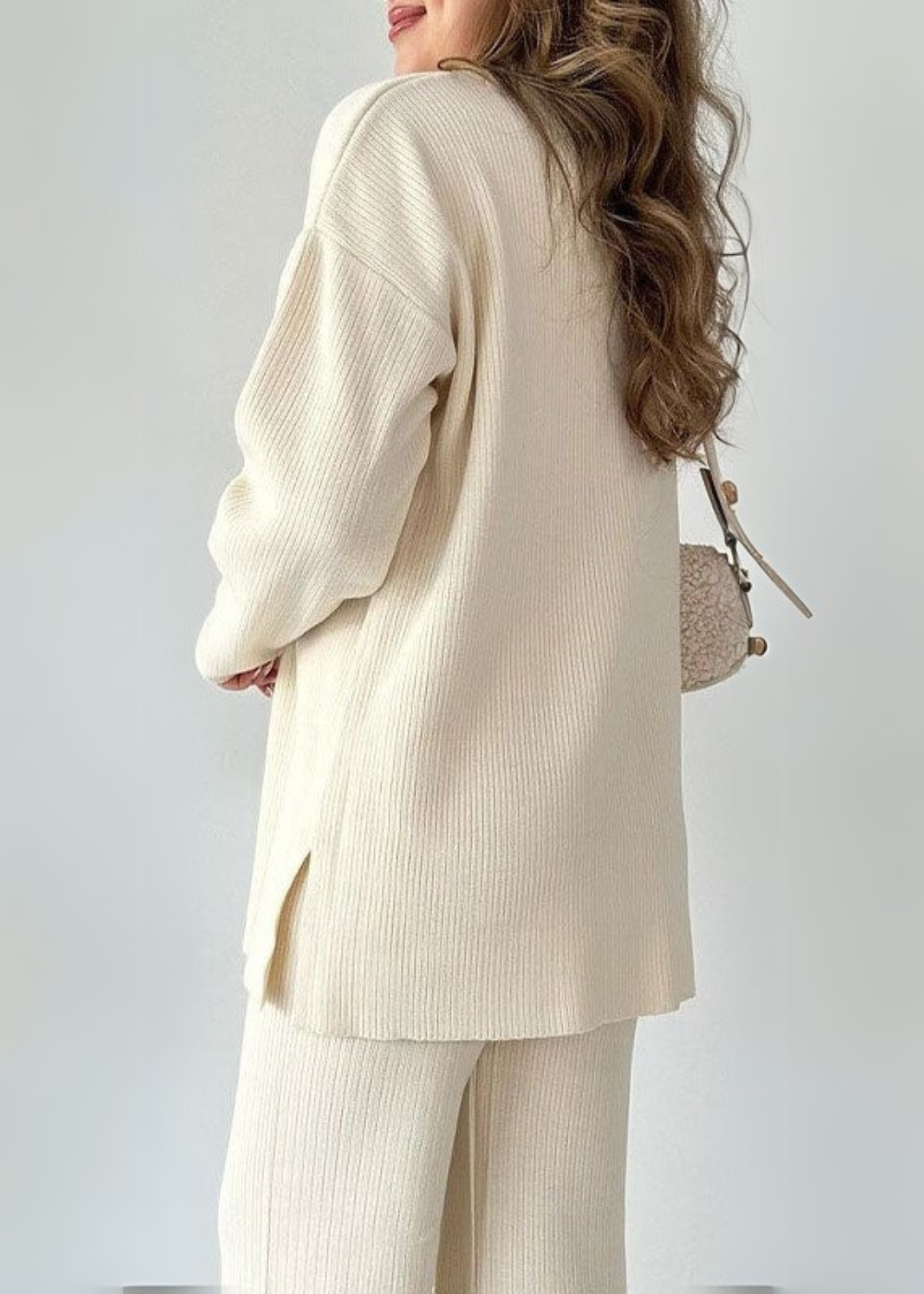 Addison – Casual Geribde 2-Delige Set voor Dames