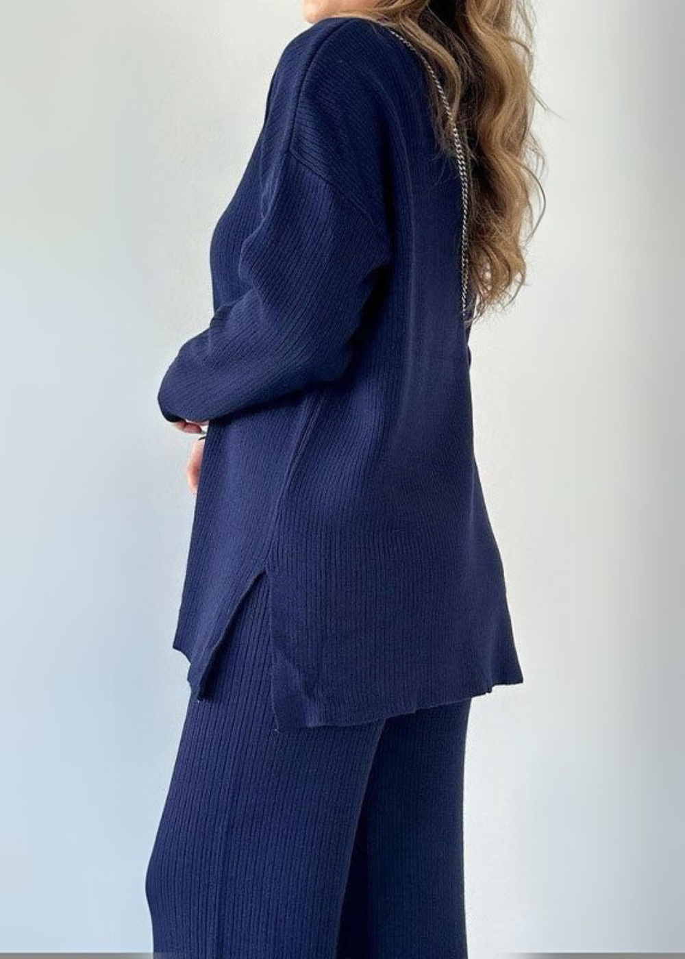 Addison – Casual Geribde 2-Delige Set voor Dames