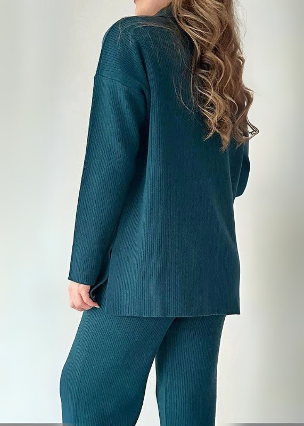 Addison – Casual Geribde 2-Delige Set voor Dames