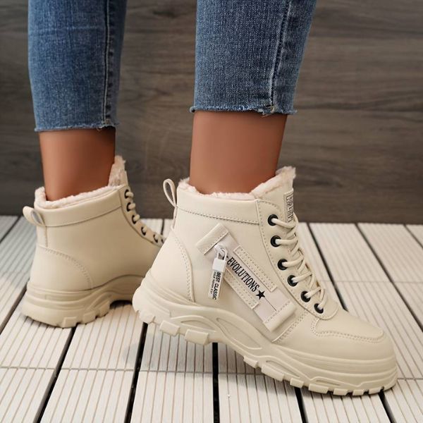 Nyra – Casuale Hoge Enkel-Sneakers