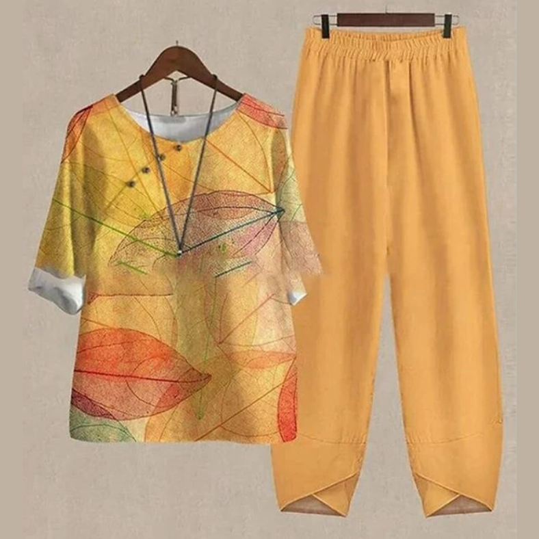 Gabriëlla - Comfortabele Blouse & Broek Set